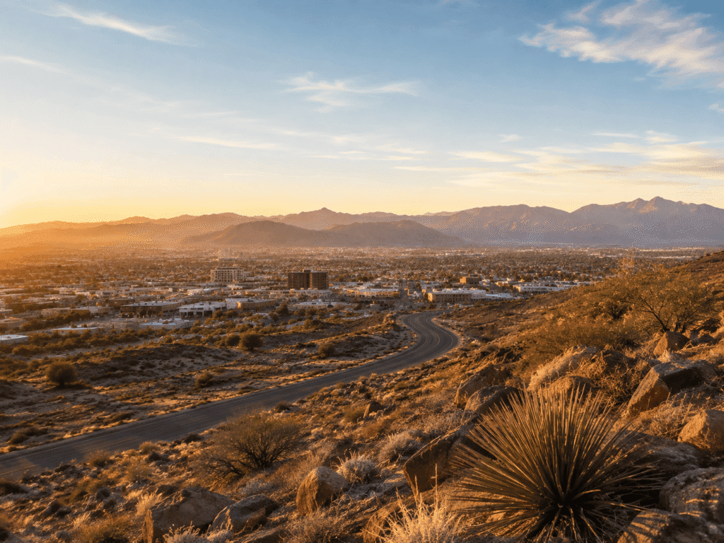 Desert-themed editorial image for Rahnema Law's Kingman Arizona probate attorney service page