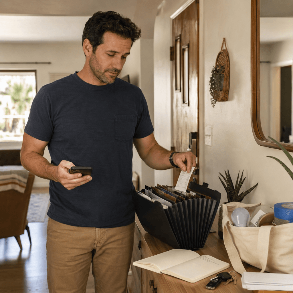 One estate account divides into separate paths for direct expenses, exact reimbursements and fiduciary compensation.