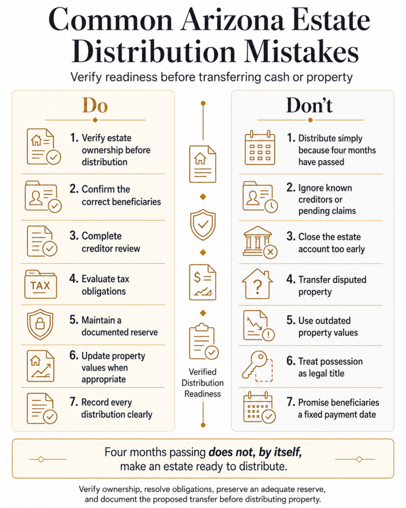 Do-and-don’t comparison for estate ownership, beneficiaries, creditors, taxes, reserves, valuations and distributions.