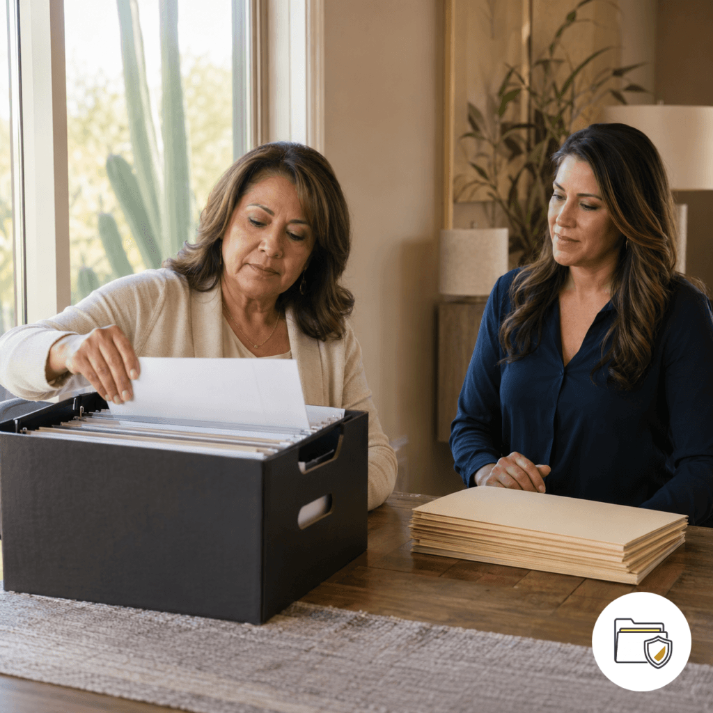 Arizona probate closing journey through completed administration, informal or formal closing, and post-filing responsibilities.